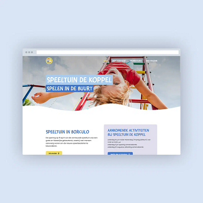 WordPress Website Speeltuin de Koppel webdesign website wordpress