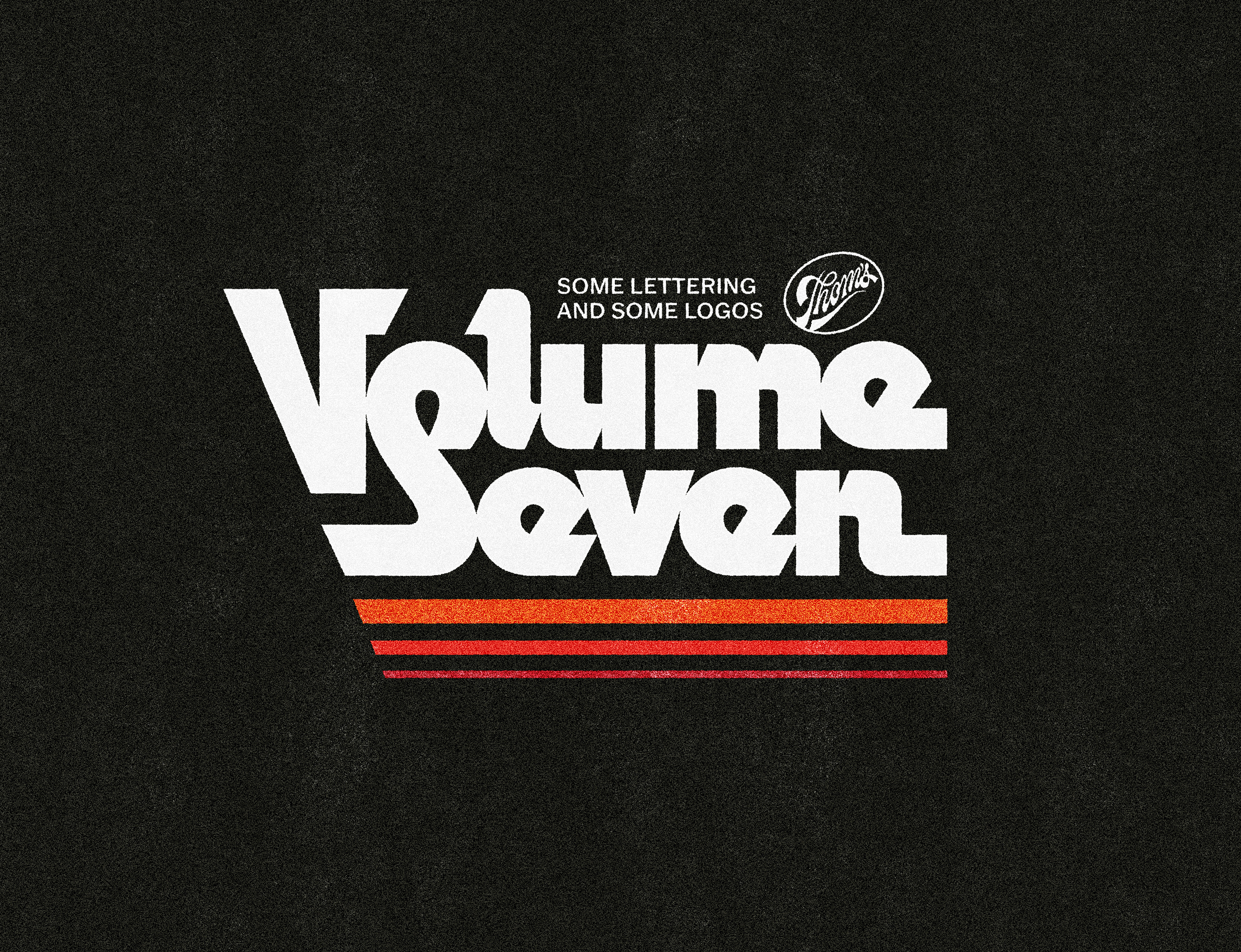 SOME LOGOS AND SOME LETTERING VOL. 7 branding graphic design graphicdesign handlettering lettering logotype type typography vintage wordmark