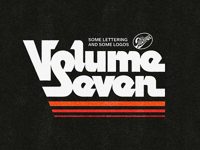 SOME LOGOS AND SOME LETTERING VOL. 7 branding graphic design graphicdesign handlettering lettering logotype type typography vintage wordmark