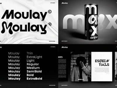 Moulay Variable Font alternate black bold brand branding brutalism bubble font curly design font futuristic logo logo font logotype sans sans erif simple thin typeface variation