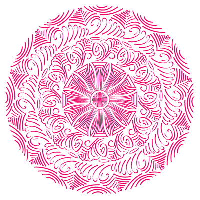Mandala Design lace