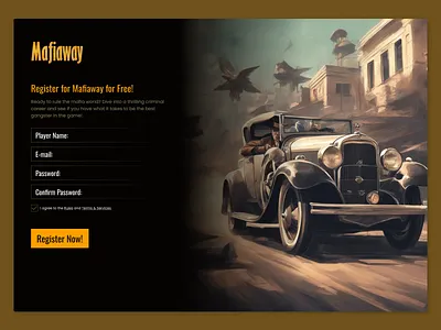 Game Registration Page UI app design design digital art figma figma design game ui graphic design illustration login page login page ui registration page ui ui design uiux ux ux design web design website design