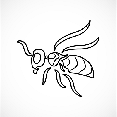 Microinsect Lab logo biology design entomology graphic illustration illustrator insect logo science zoology