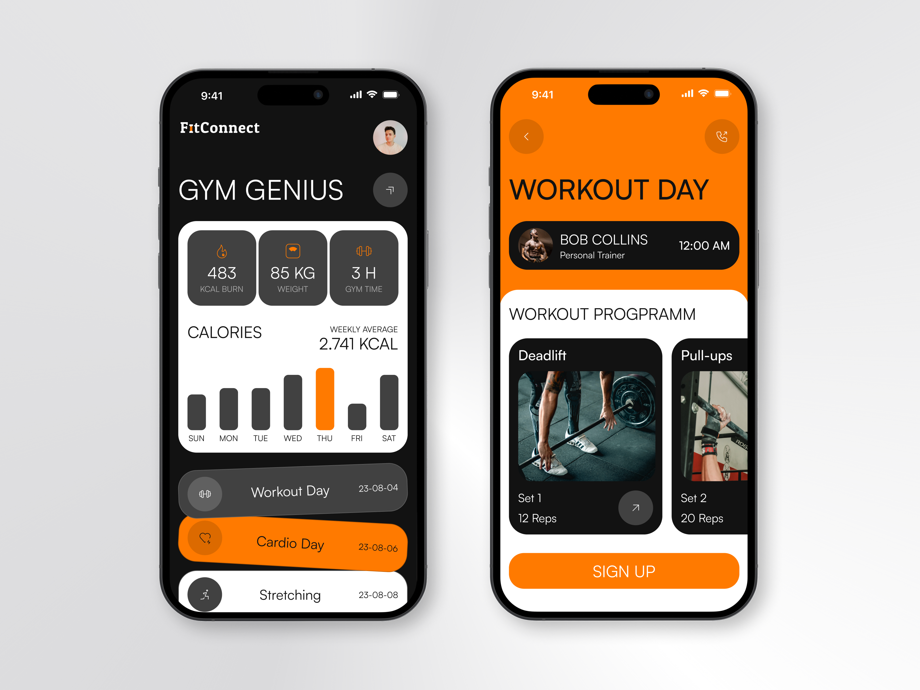 Fitness Mobile iOS App android app app design app interaction booking dashboard design fitness gym interface ios mobile mobile app mobile ui product design sport track training ui ux