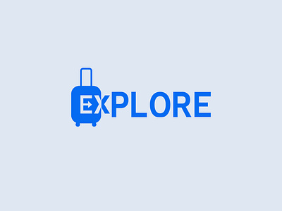 Embark on a Visual Journey with "Explore" Logo! branding graphic design logo