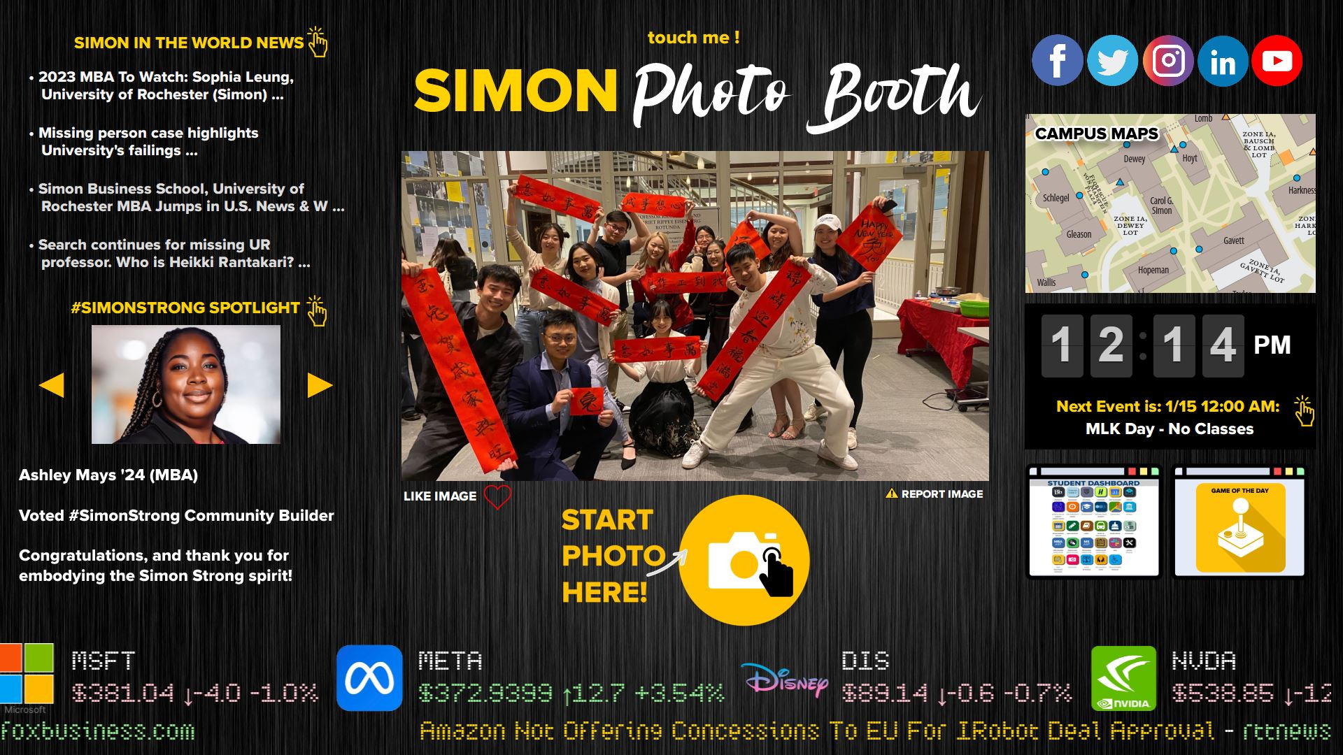 Simon Photo Booth design graphic design interfaces