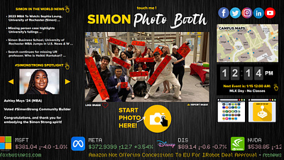 Simon Photo Booth design graphic design interfaces