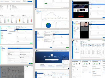 LiveVox Product UI alexwebbdesigns corporate enterprise figma product design tech ui ux