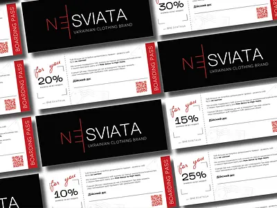 Gift certificate | CLOTHING BRAND branding graphic design logo ui