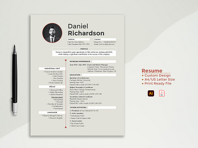 Resume Design cv design designer graphic design minimal resume resume design resumecv template