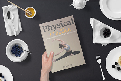 fitness book cover design book book cover book cover design booklove graphic design health book cover illustration read relax yoga