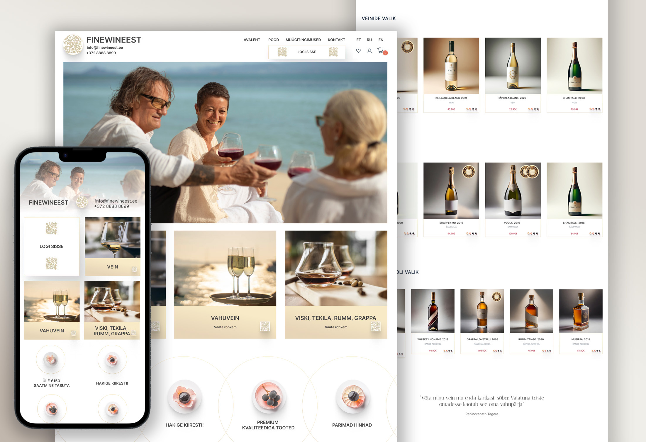 The best wine selection in FineWineEst online store eshop france iltaly online store red wine shampagne shop wine winery