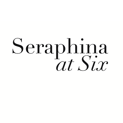 Seraphina at Six logo branding graphic design logo logo type type logo typography