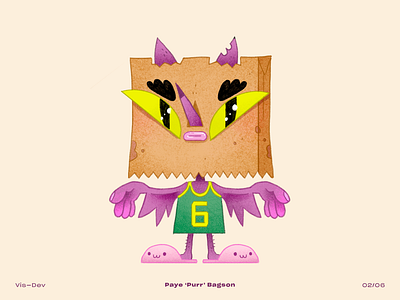 Paye ‘Purr’ Bagson artwork character character design creature handmade illustration monster visual development