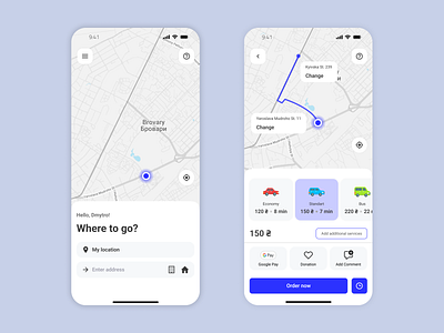Location Tracker (Taxi App) — Daily UI #20 app business dailyui design location location tracker product taxi taxi app tracker ui ux