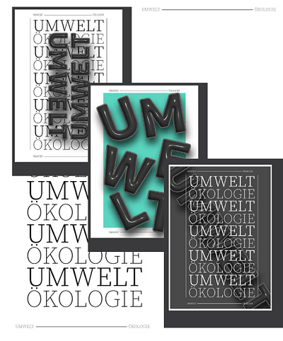 Graphic design. Umwelt design graphic design logo typography ui дизайн