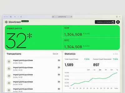 GlowGreen animation branding design energy startup startup design ui ui animation web web design