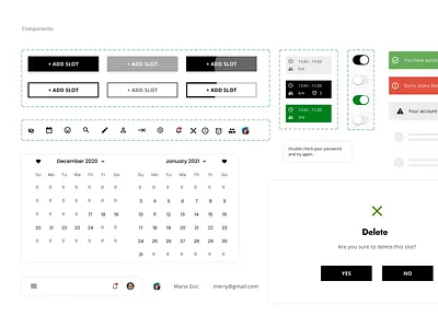 BookNow! | Manage your bookings application branding design graphic design interface mobile ui ux vector web