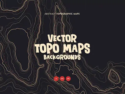 Abstract Topographic Map Backgrounds 3d abstract background colorful hike illustration land landscape linear map maps mountain outline pattern texture topo topographic map topology vector wallpaper