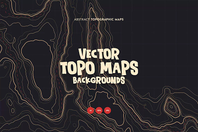 Abstract Topographic Map Backgrounds 3d abstract background colorful hike illustration land landscape linear map maps mountain outline pattern texture topo topographic map topology vector wallpaper