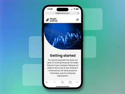 Freight Science :: Getting Started mobile video