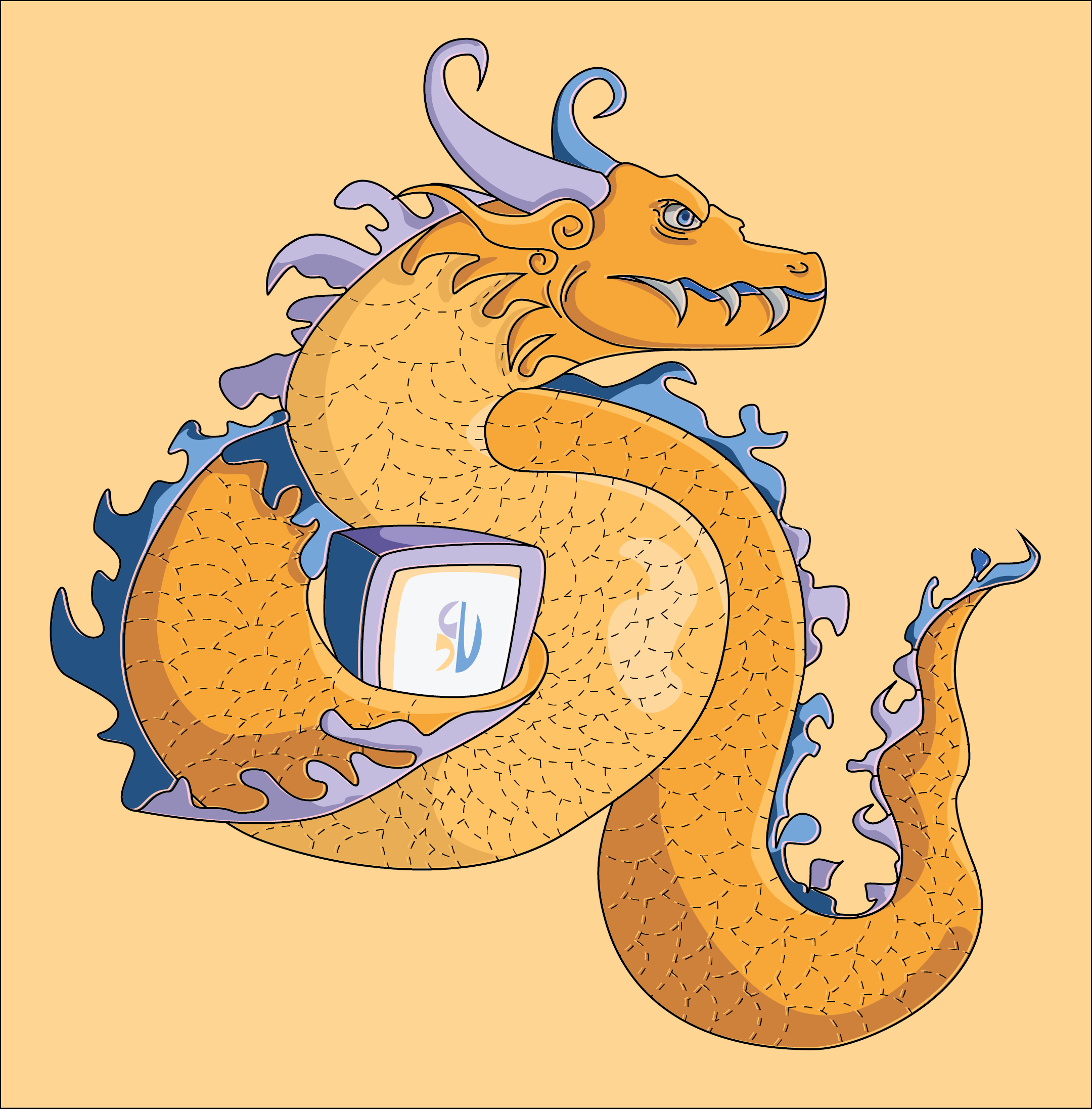 SUMMER DAY Has A VECTOR DRAGON! adobe branding company branding service design digital art digital drawing dragon graphic design illustration illustrator logo mockups pen tool small business uk small studio uk ui ui design ux design vector