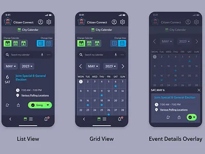 Daily UI - 038 Calendar app app design calendar daily ui daily ui challenge design ui ui design user experience ux ux design