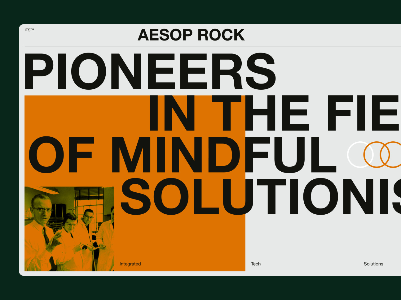 AESOP ROCK — layout exploration