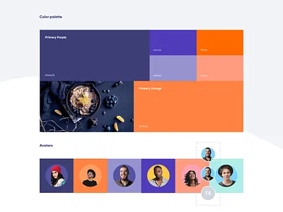 Tenko | Color Palette branding color design graphic design palette system typography ui ux