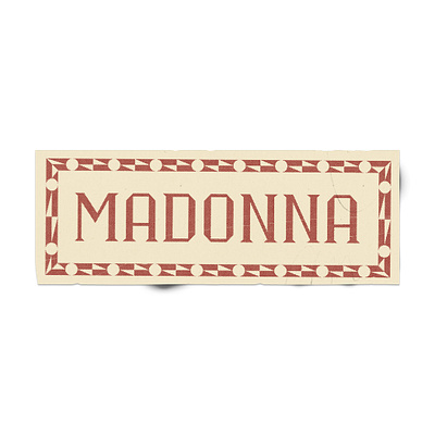 Madonna Visual Identity Exploration 15