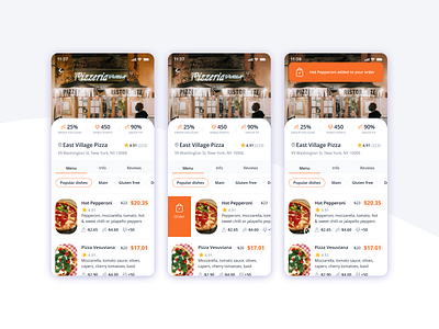 Tenko | Mobile App app application design food mobile order ui ux
