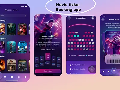 Movie Ticket Booking App movie ticket booking