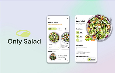 Order you salad salad ui