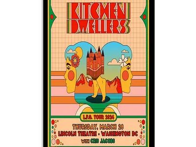 Kitchen Dwellers Lincoln Theatre Washington DC Mar 28 2024 Poste