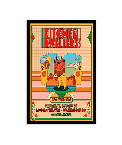 Kitchen Dwellers Lincoln Theatre Washington DC Mar 28 2024 Poste