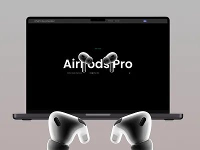Airpods pro website redesign airpod airpods pro ui