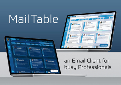 Mail Table: Email Client app email product design ui ux