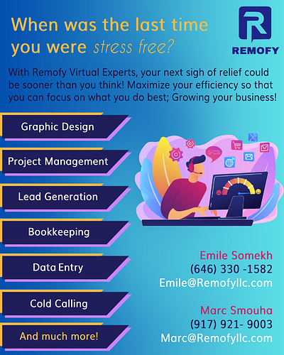 Remofy Marketing branding graphic design