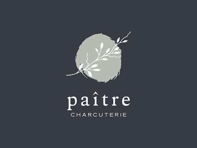 Paître Charcuterie Logo brand branding design identity illustration illustrator logo sports vector
