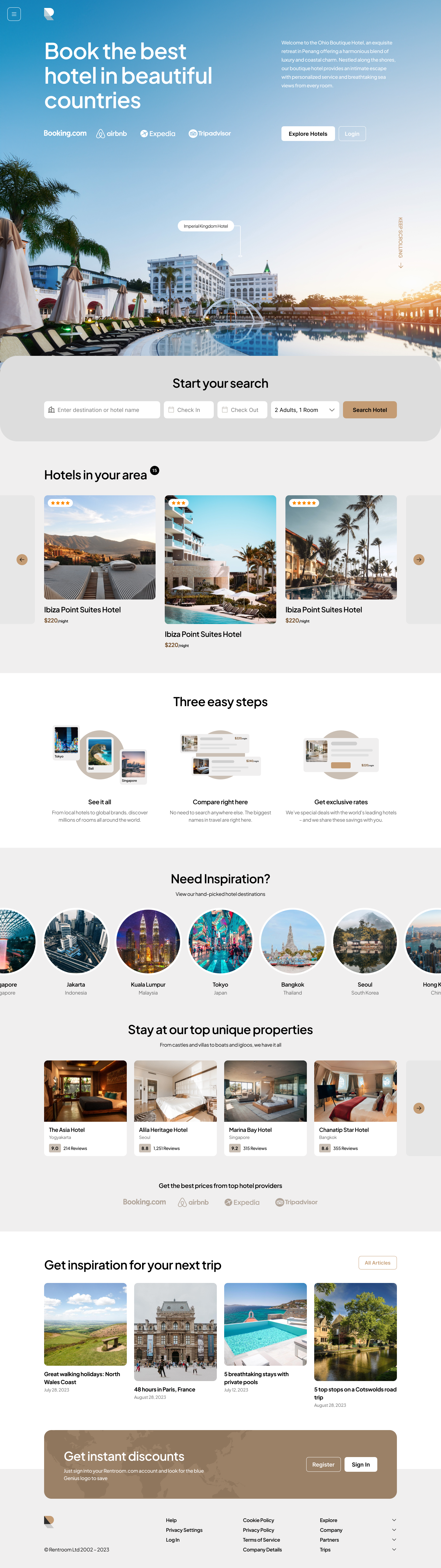 Choice Hotels Landing Page - WorldVue