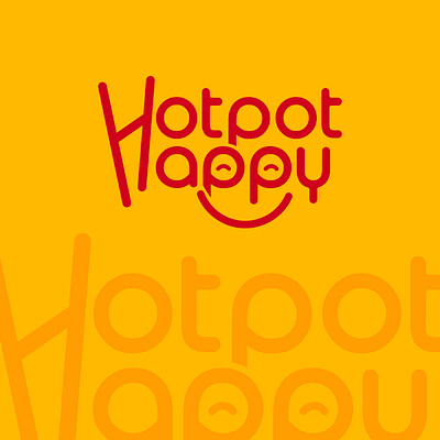 HOTPOT HAPPY | LOGO DESIGN & BRAND IDENTITY animation branding design hotpot hotpot logo hotpot restaurant illustration logo restaurant restaurant logo typography ui ux vector