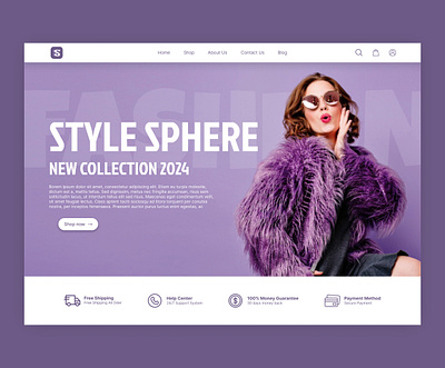 StyleSphere Cloathing website Loading Page design figma ui ux website
