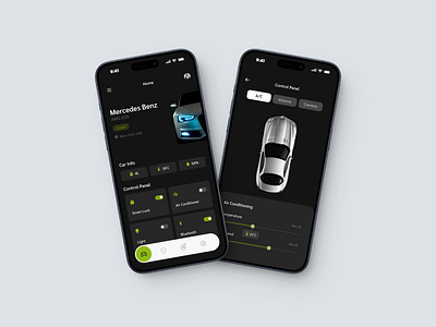 Smart Car UI - 11 adobe xd design figma ui uiux design