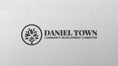 Daniel Town CDC branding design graphic design logo minimal vector