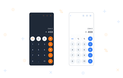 Calculator | Daily UI Challenge 100dayuichallenge app design calculator dailyui uidesign ux