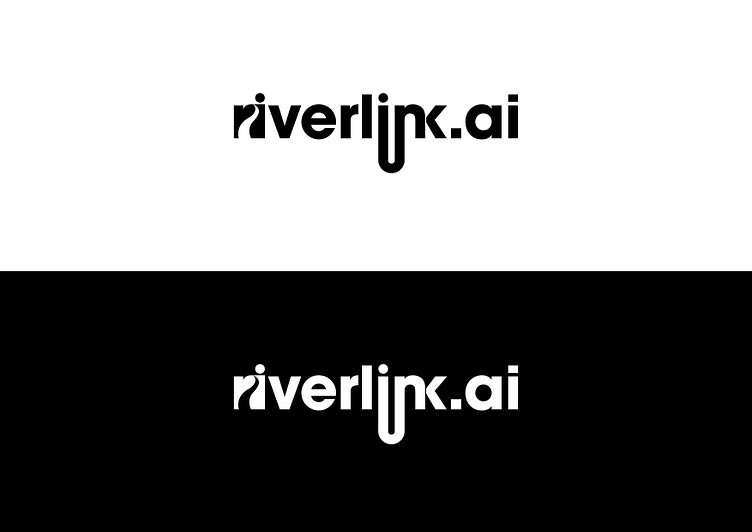 Logo for riverlink.ai by Plewarikar12 on Dribbble