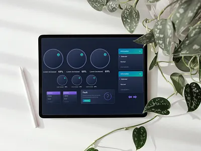 Professional UI Design for IOT Display Project branding graphic design logo motion graphics ui