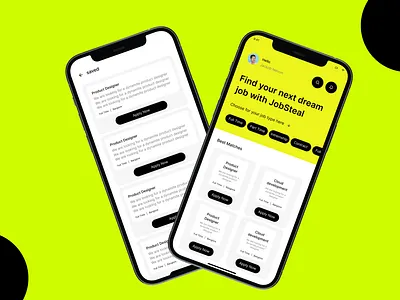 Recruitment App Design branding product design recruitment app design ux ux design