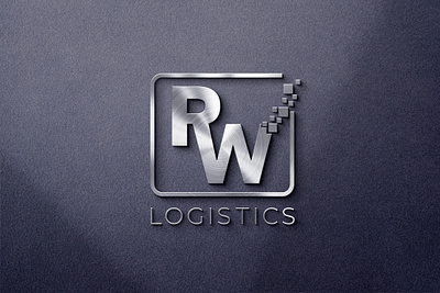 RiverWood Logistics Logo branding graphic design logo