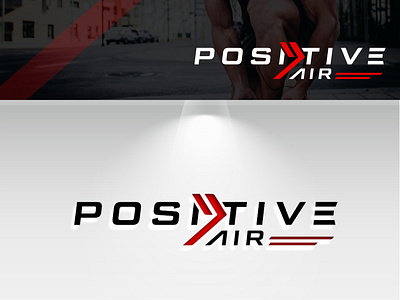 Positive Air branding 3d animation branding creative creative logo design elegant logo graphic design illustration logo motion graphics sports ui vector